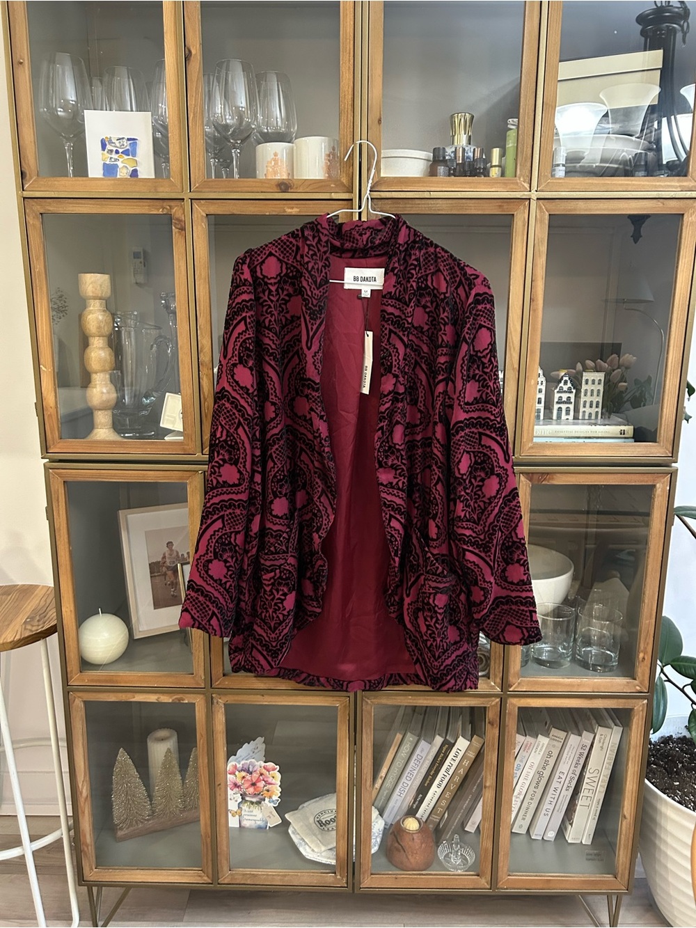 New BB Dakota Women's Open-Front blouse/blazer